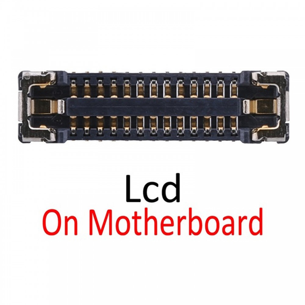 LCD Display FPC Connector On Motherboard for iPhone XR iPhone Replacement Parts Apple iPhone XR